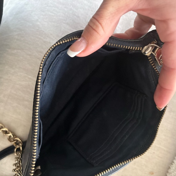 Coach Black Crossbody Bag with Gold Studs - Picture 3 of 9